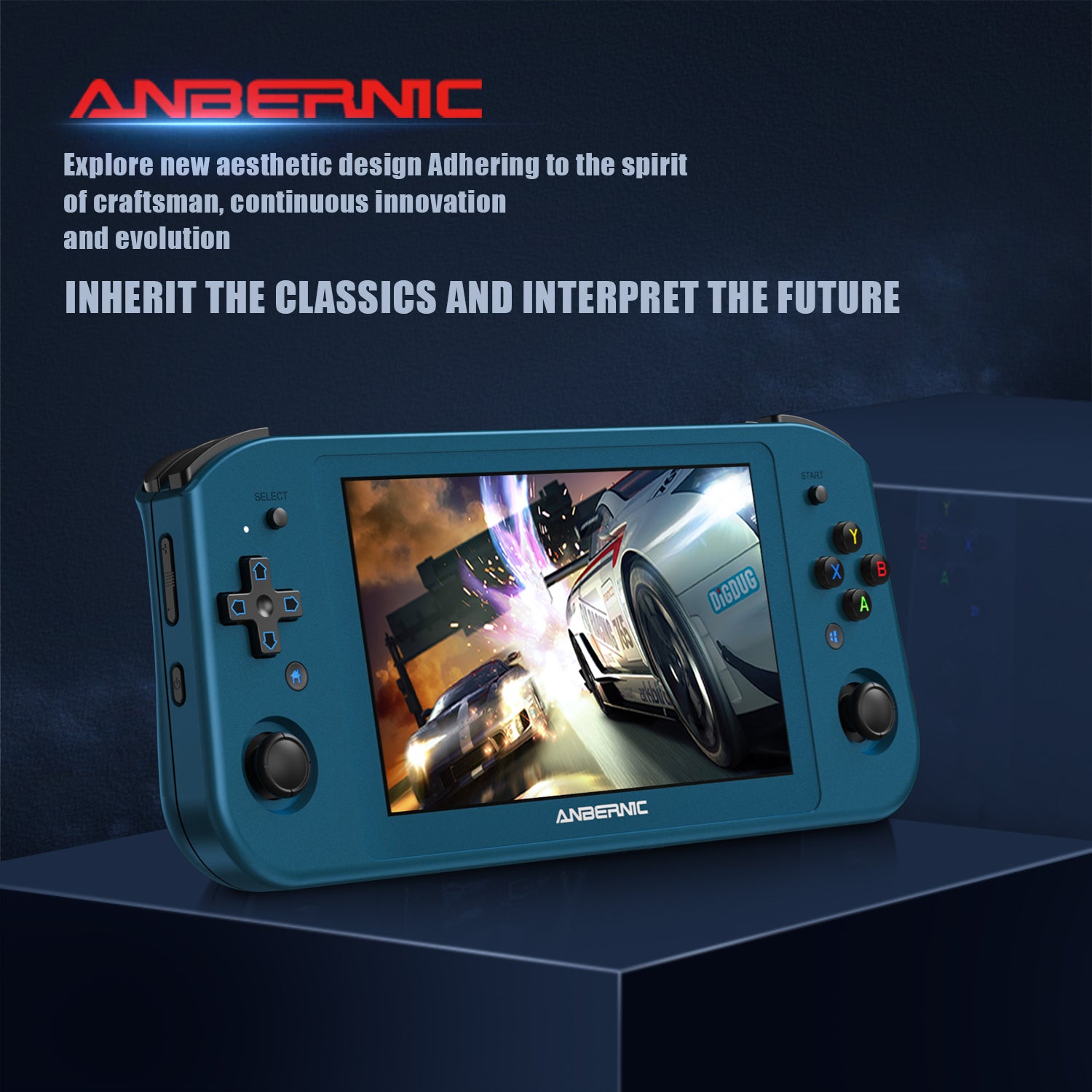 Anbernic Win600 Handheld Game Console 【30 Emulators & Over 35K Games Pre-installed】