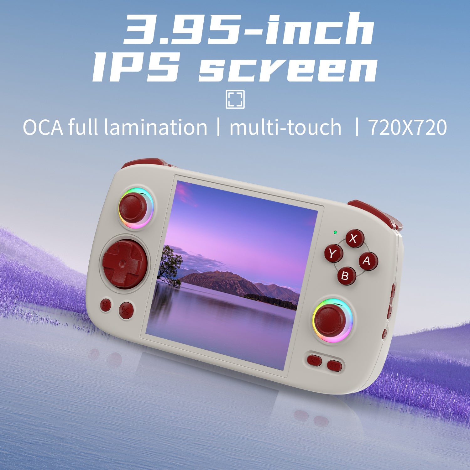 Anbernic RG Cube Handheld Game Console 【30 Emulators & Over 42K Games Pre-installed】
