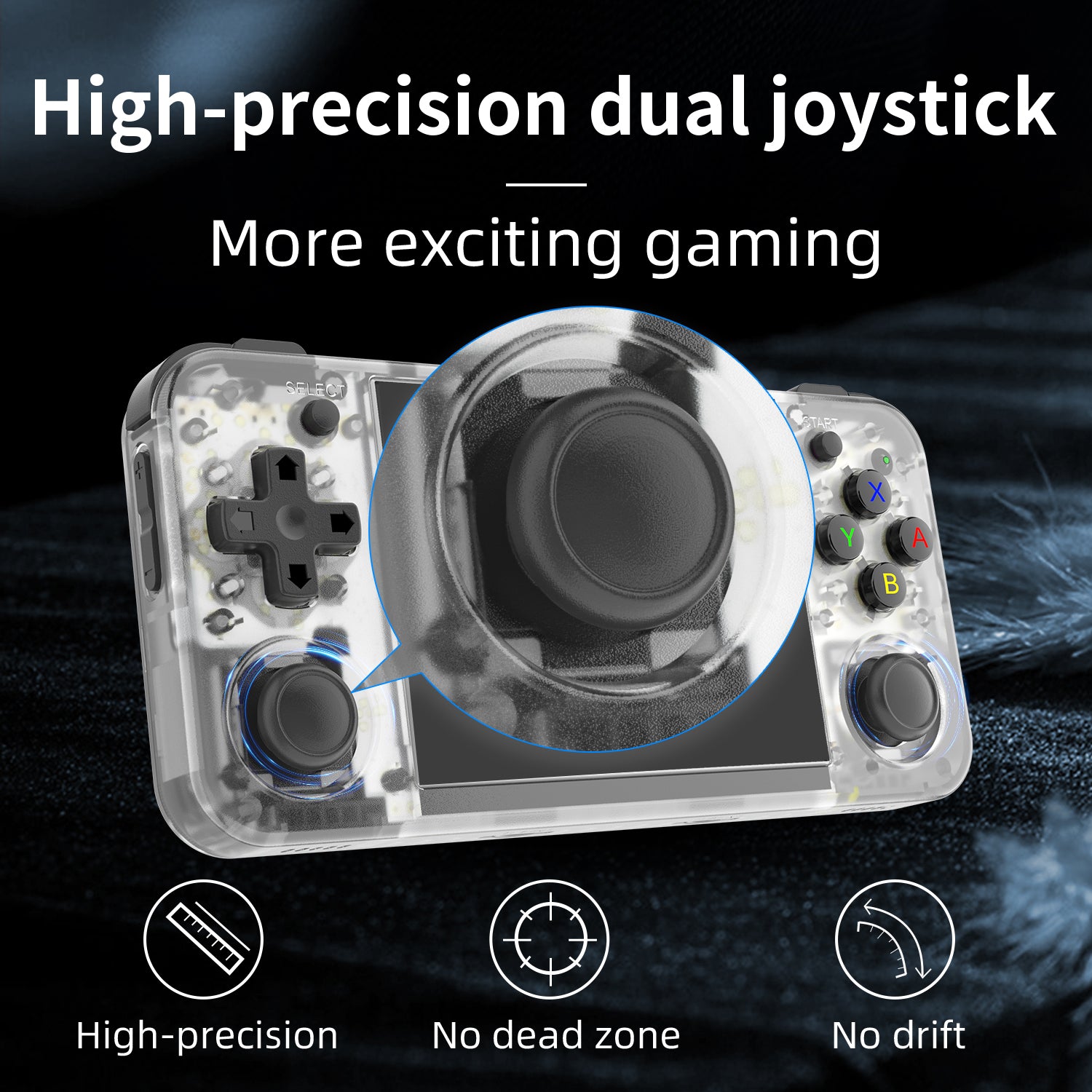 Anbernic RG35XX H Handheld Game Console 【35 Emulators & Over 18K Games Pre-installed】