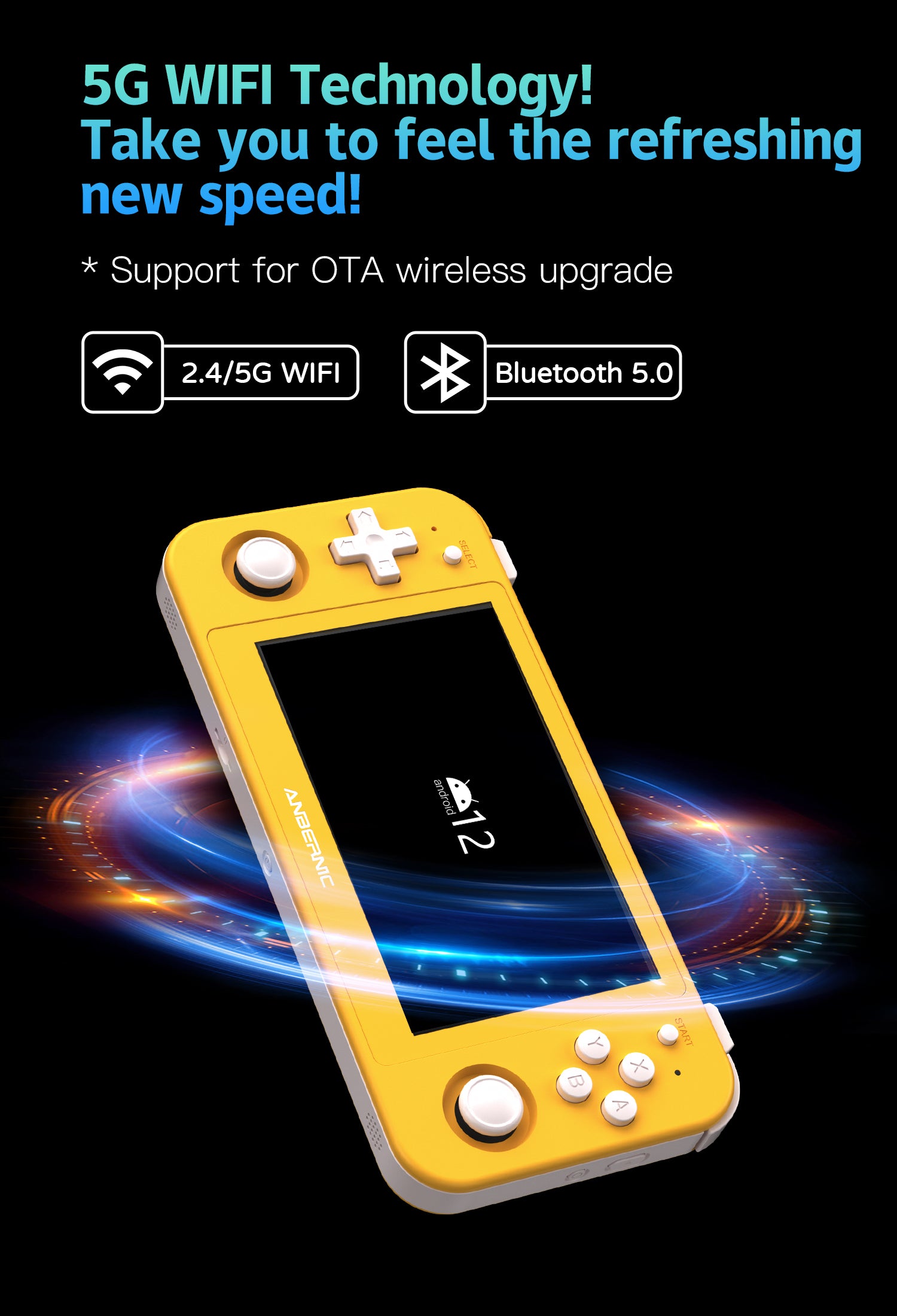 Anbernic RG505 Handheld Game Console 【26 Emulators & Over 31K Games Pre-installed】
