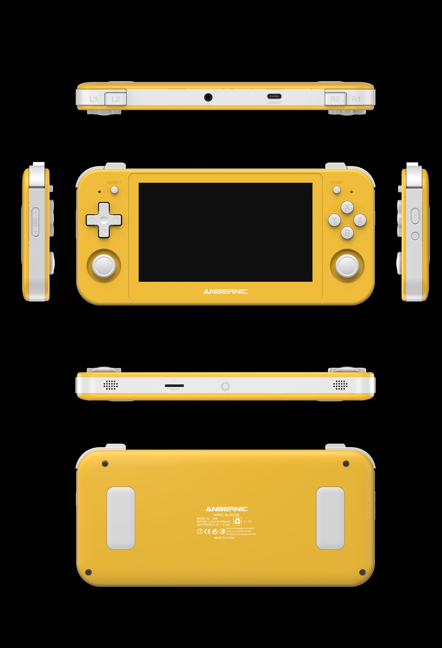 Anbernic RG505 Handheld Game Console 【26 Emulators & Over 31K Games Pre-installed】
