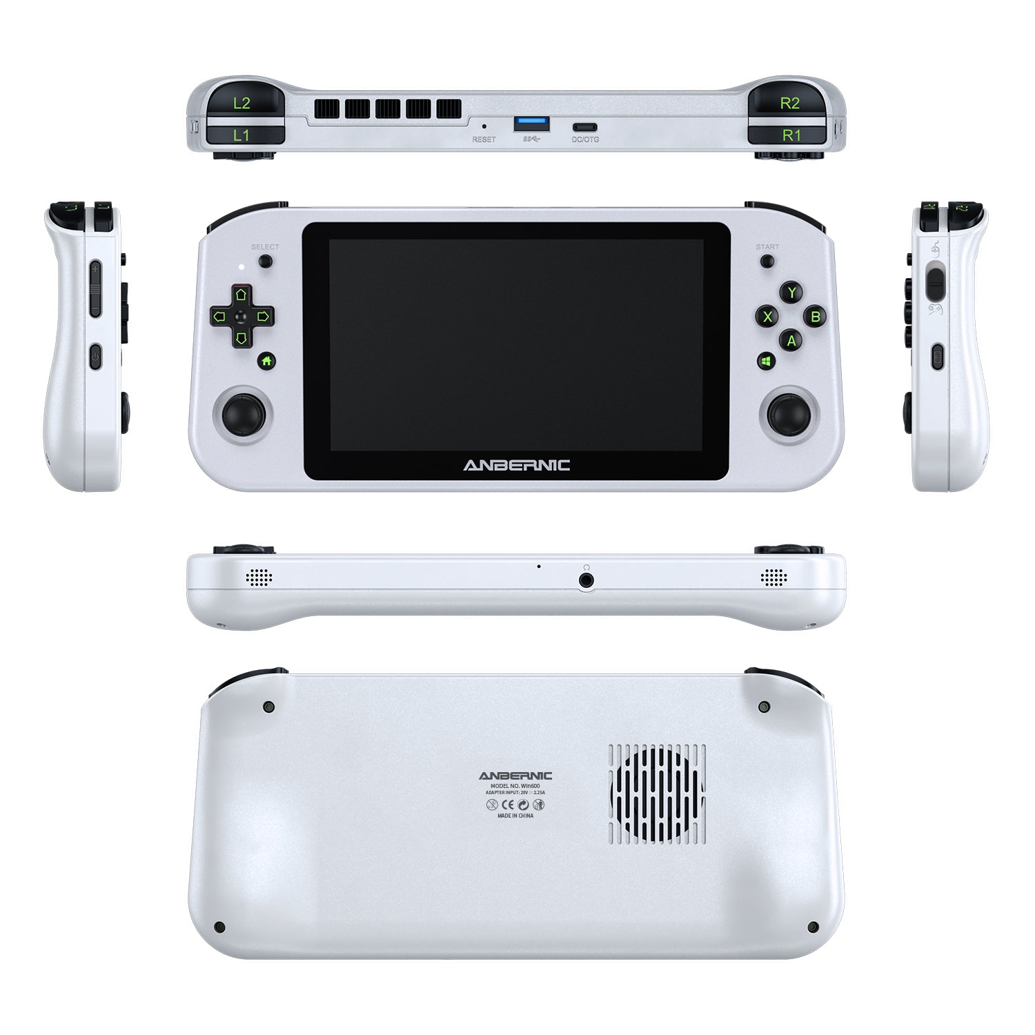 Anbernic Win600 Handheld Game Console 【30 Emulators & Over 35K Games Pre-installed】