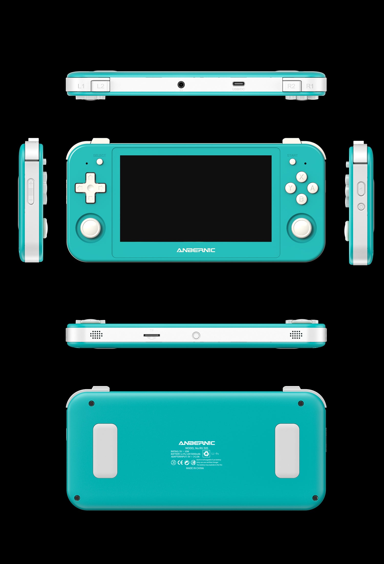 Anbernic RG505 Handheld Game Console 【26 Emulators & Over 31K Games Pre-installed】