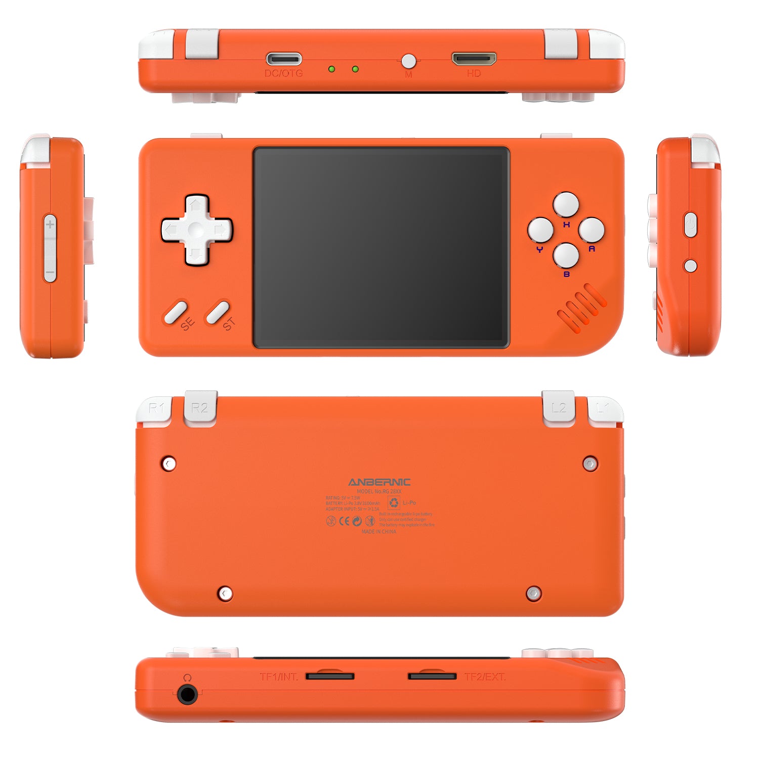 Anbernic RG28XX Handheld Game Console 【35 Emulators & Over 20K Games Pre-installed】