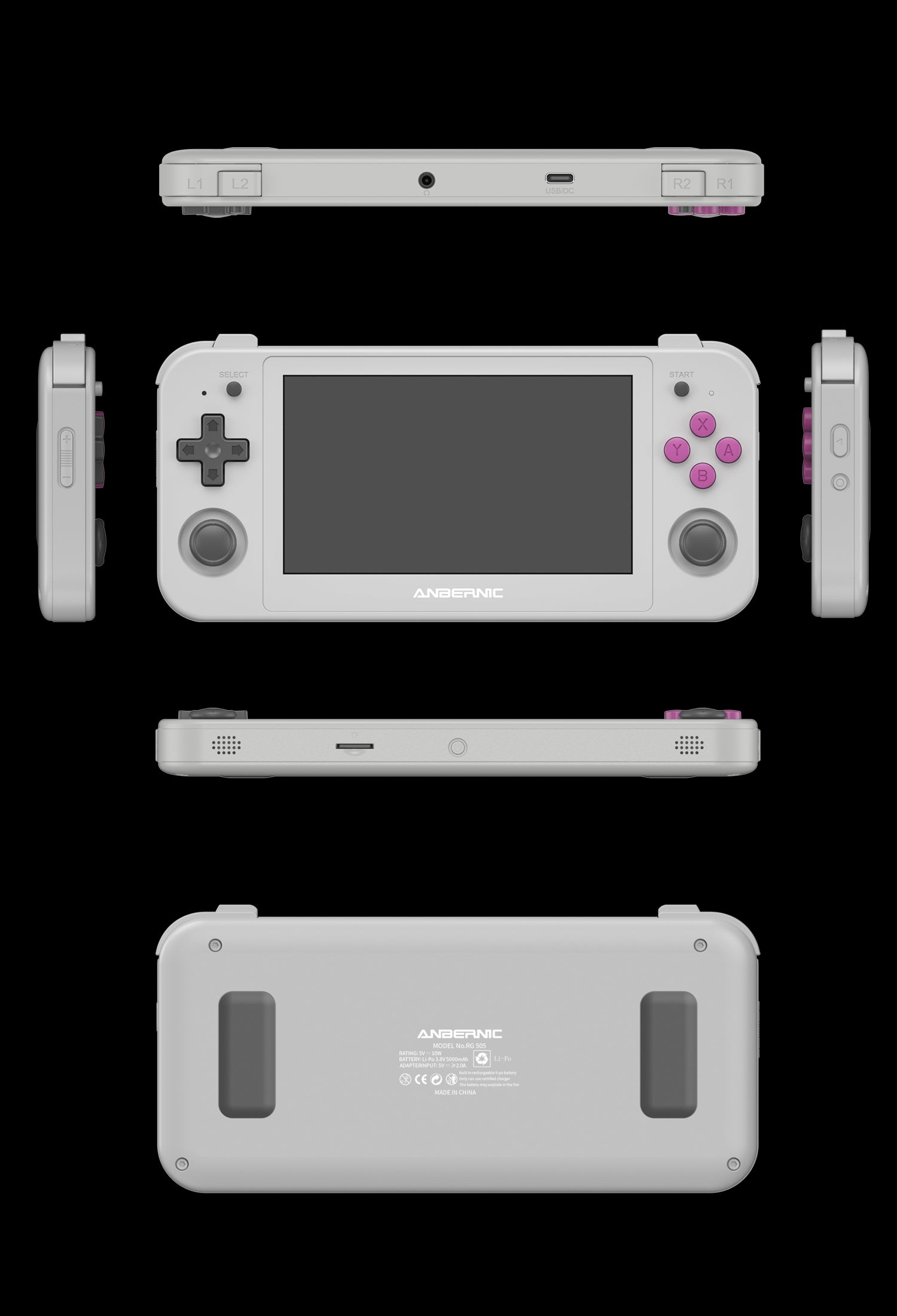 Anbernic RG505 Handheld Game Console 【26 Emulators & Over 31K Games Pre-installed】