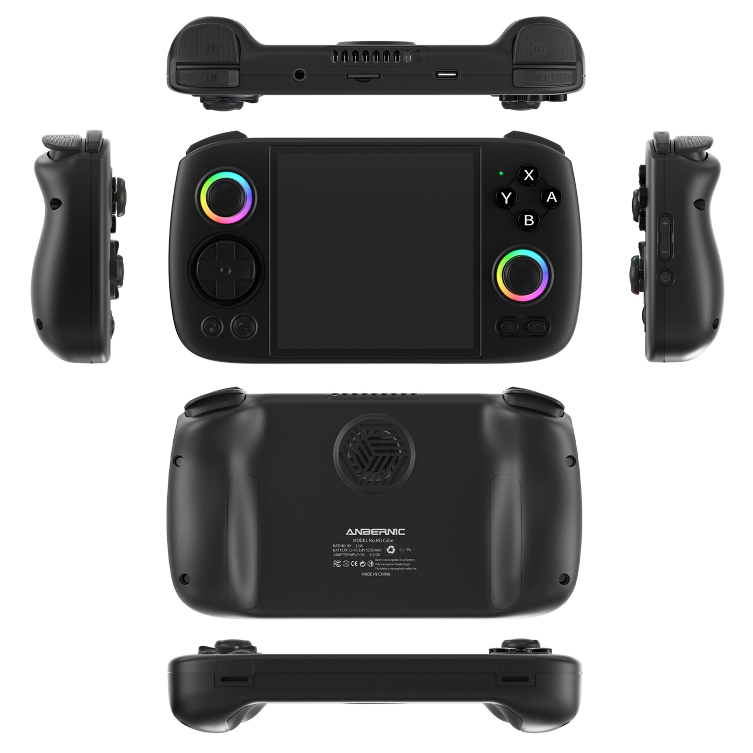 Anbernic RG Cube Handheld Game Console 【30 Emulators & Over 42K Games Pre-installed】