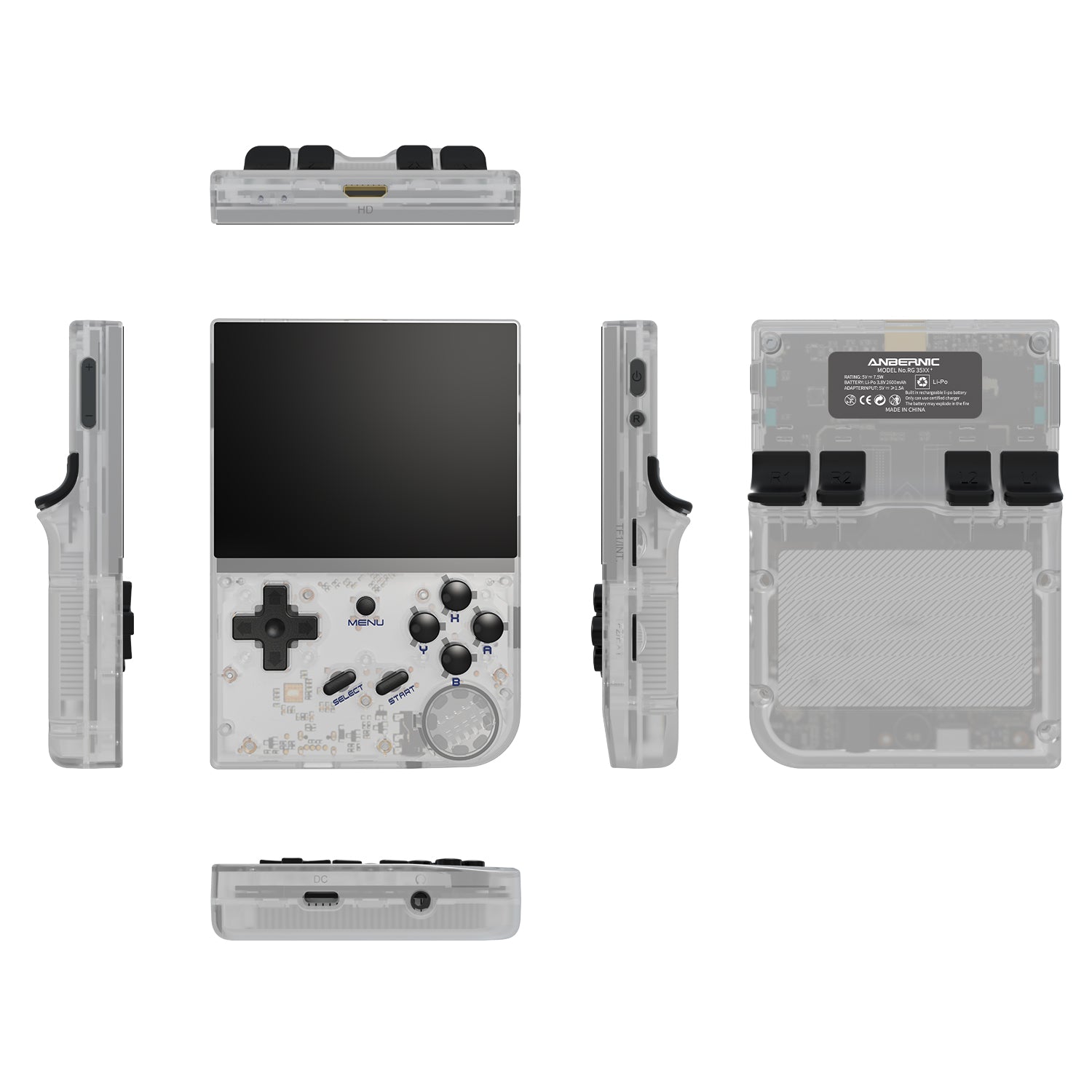 Anbernic RG35XX Handheld Game Console 【19 Emulators & Over 18K Games Pre-installed】