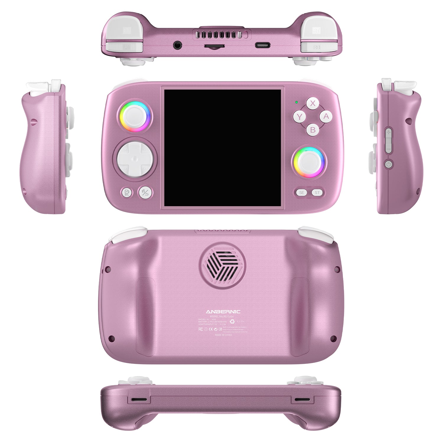 Anbernic RG Cube Handheld Game Console 【30 Emulators & Over 42K Games Pre-installed】
