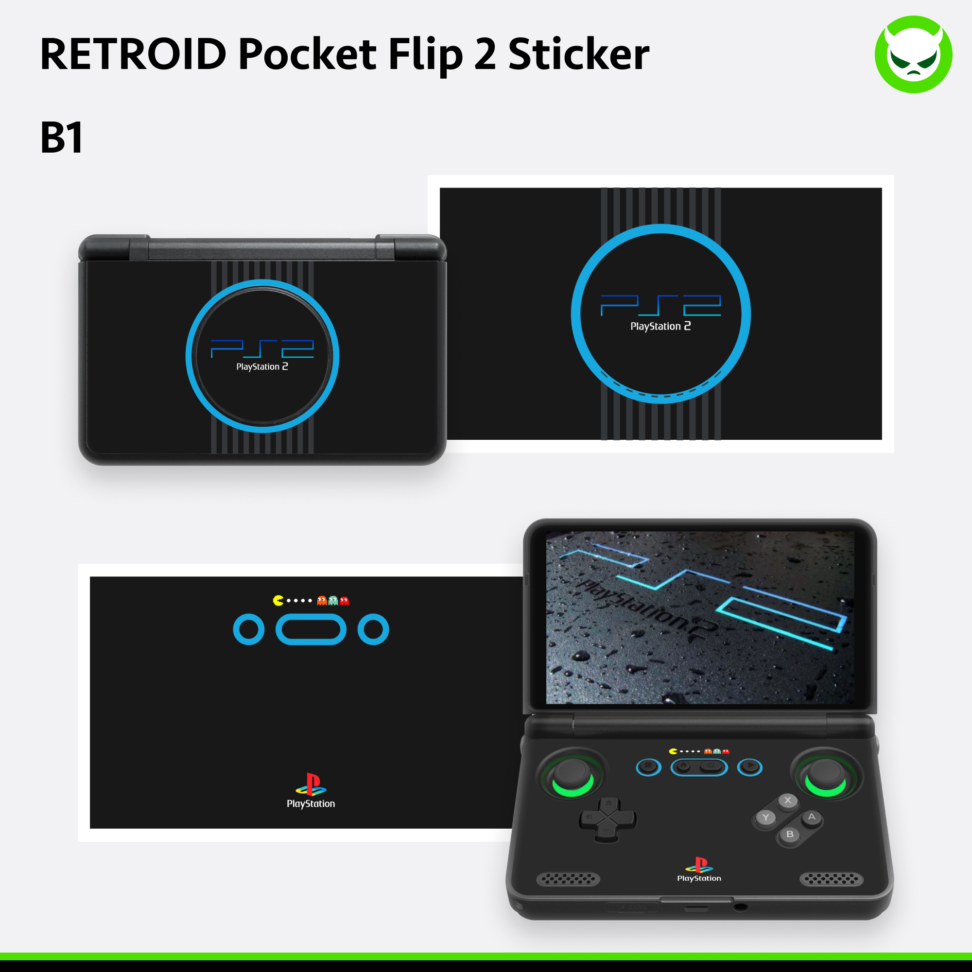 Retroid Pocket Flip 2 Customized Skin