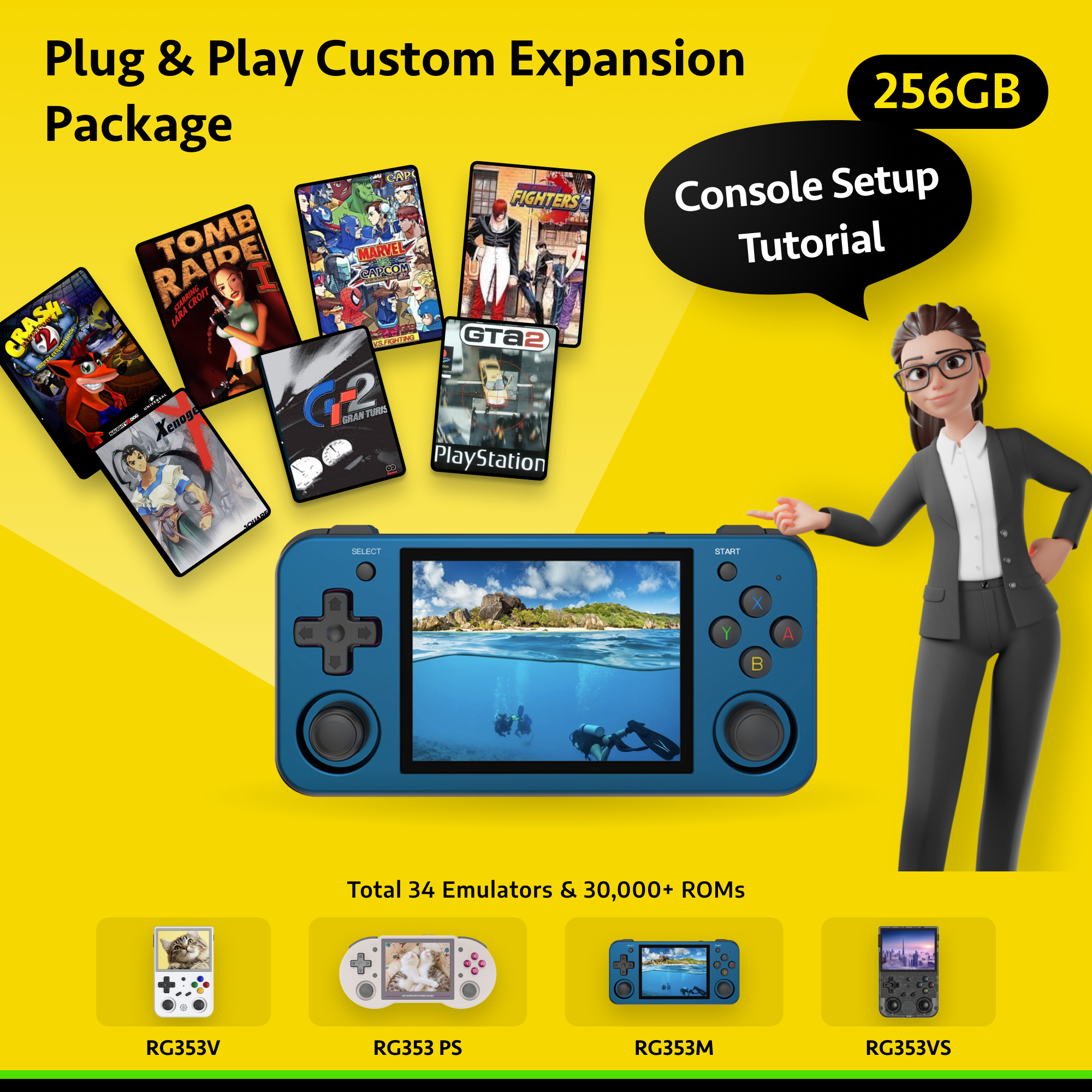 256GB Plug & Play Custom Expansion Package