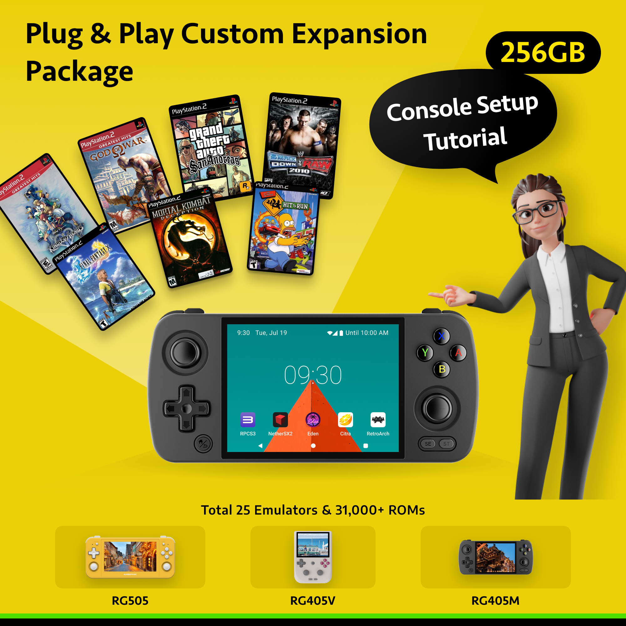 256GB Plug & Play Custom Expansion Package