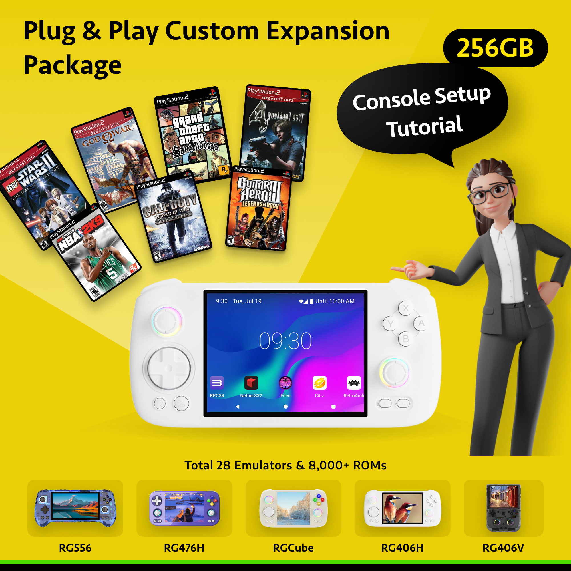 256GB Plug & Play Custom Expansion Package