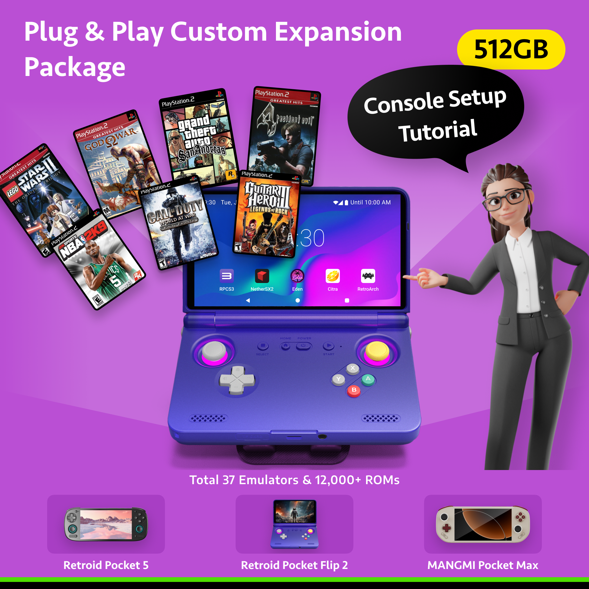 512GB Plug & Play Custom Expansion Package