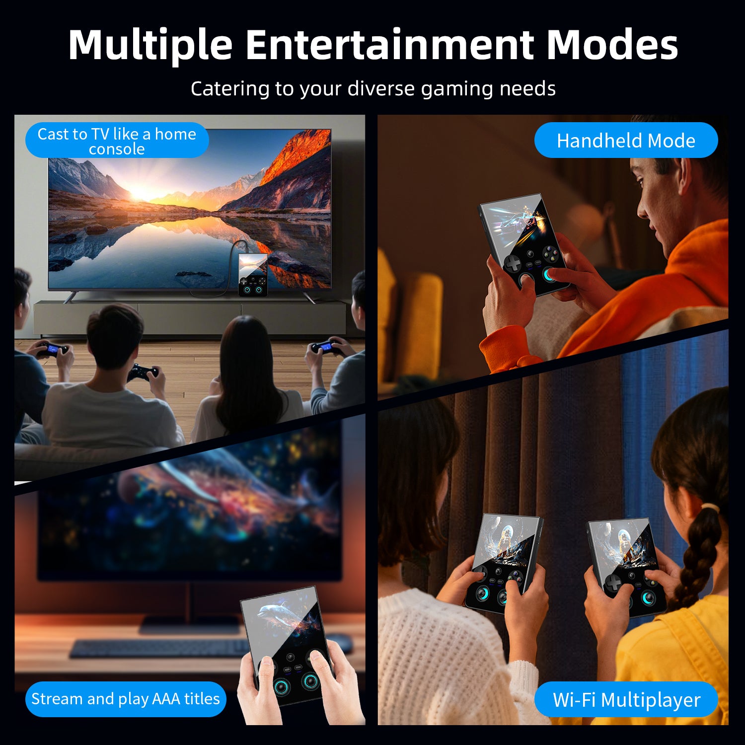 Anbernic RG477V Handheld Console Ready to Play