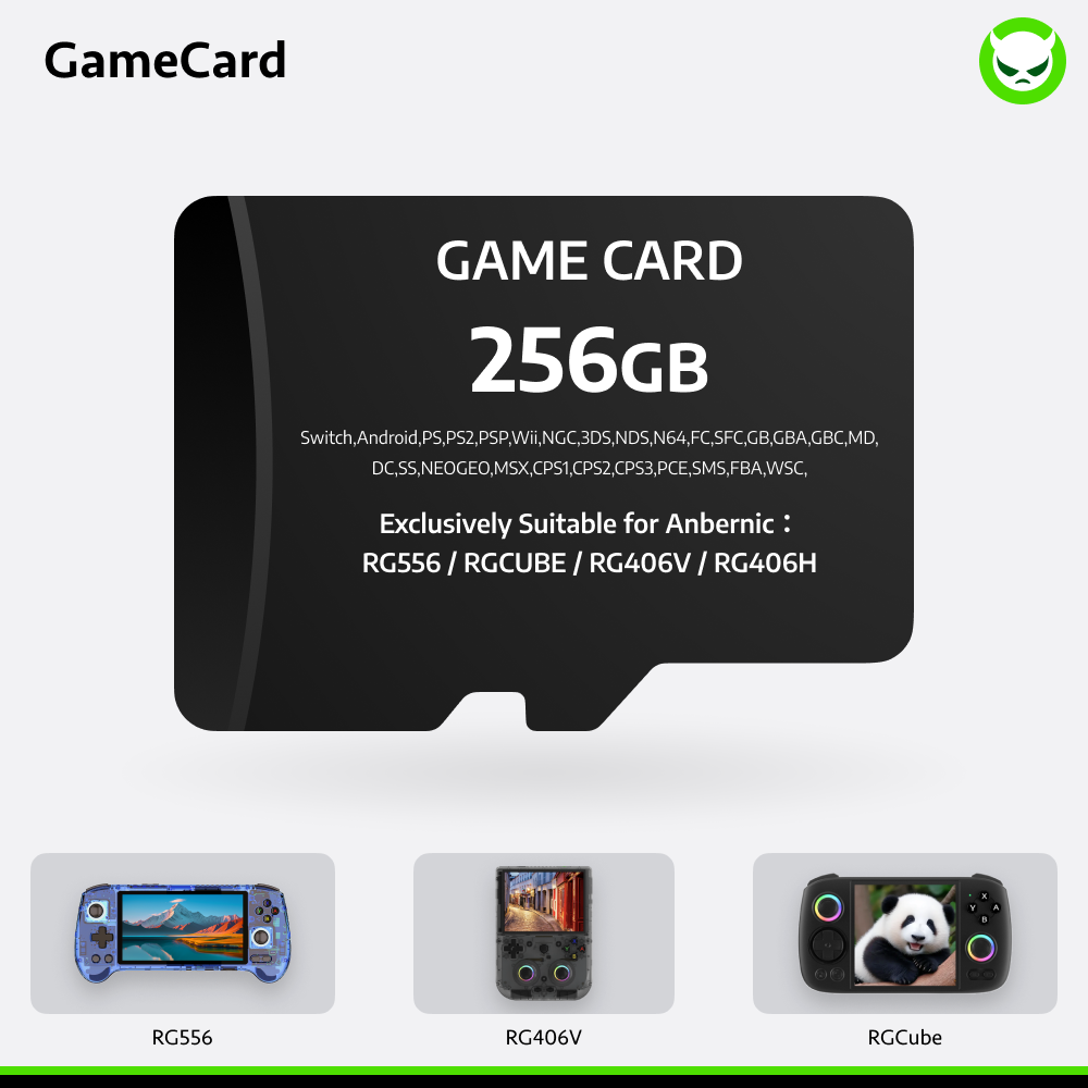 【Superb Games Cards】Suitable for All Anbernic and Powkiddy Console Compatible with ARCADE/V-ARCADE/MAME/PINAL BURN/CPS1/CPS2/CPS3/MSX/PCE/NES/GB/SNES/N64/GBC/GBA/NDS/OPEN BOR/PORTS/SMS/MD/GG/DC/NG/NGP/NGPC/PS1/PSP/PS2/WII&NGC/MAME/FC/SFC/WSC/GENESIS/NAOMI