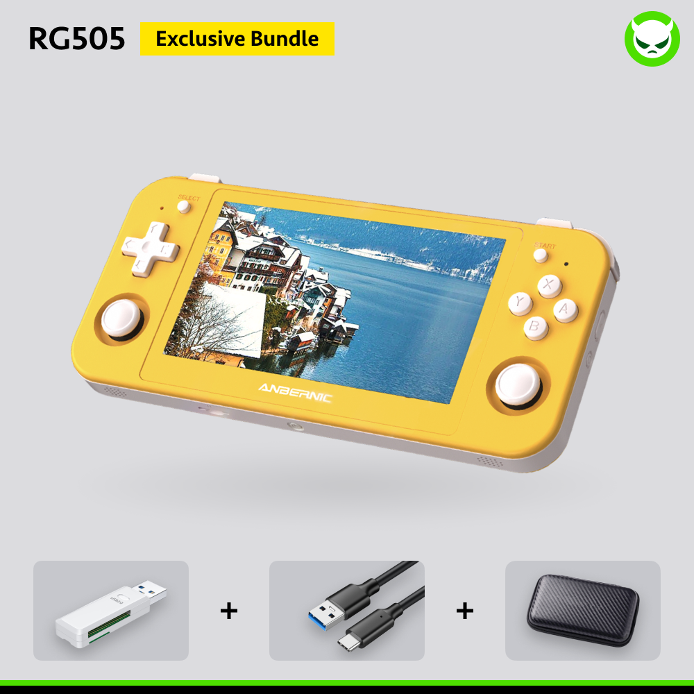Anbernic RG505 Handheld Game Console 【26 Emulators & Over 31K Games Pre-installed】