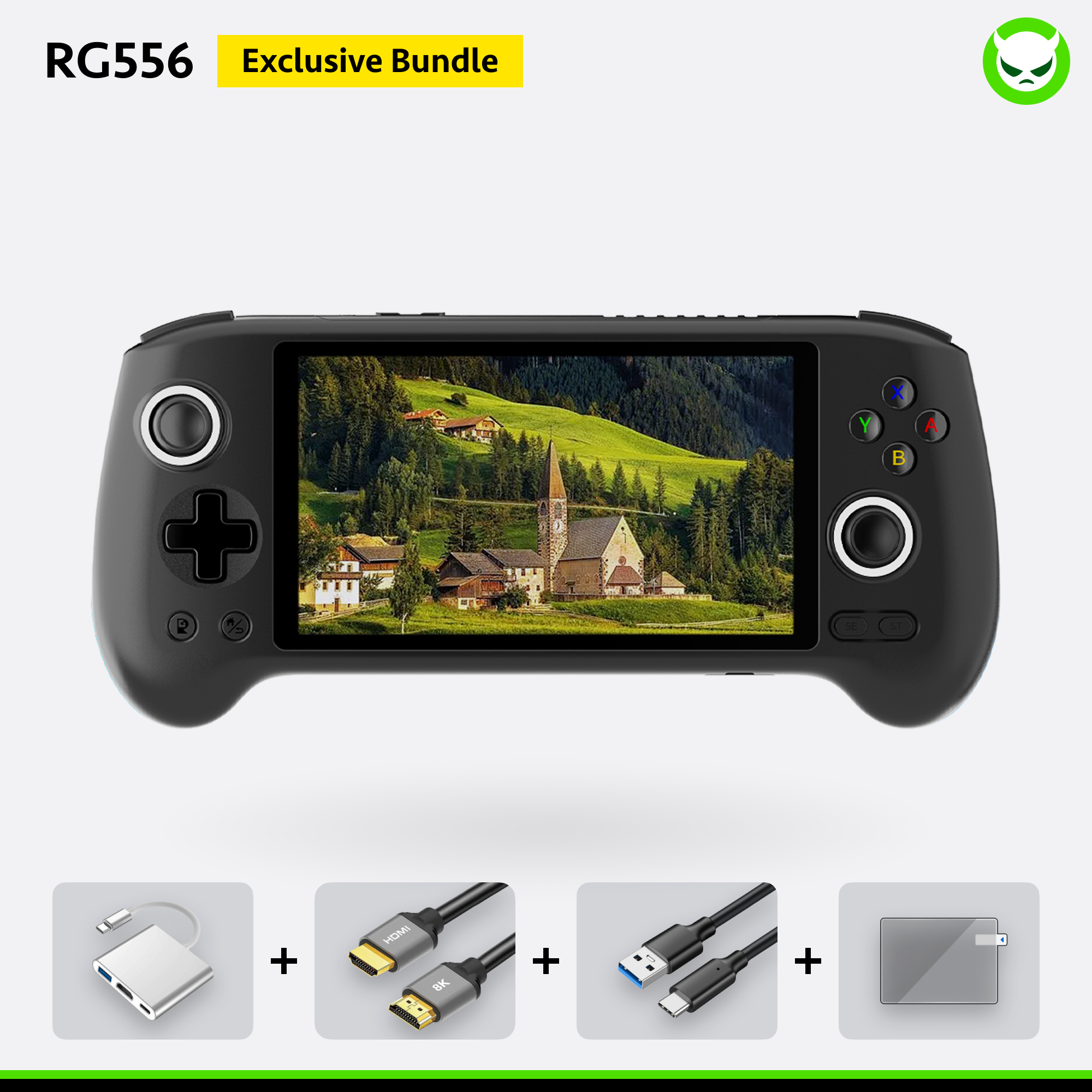 Anbernic RG556 Handheld Game Console 【28 Emulators & Over 42K Games Pre-installed】