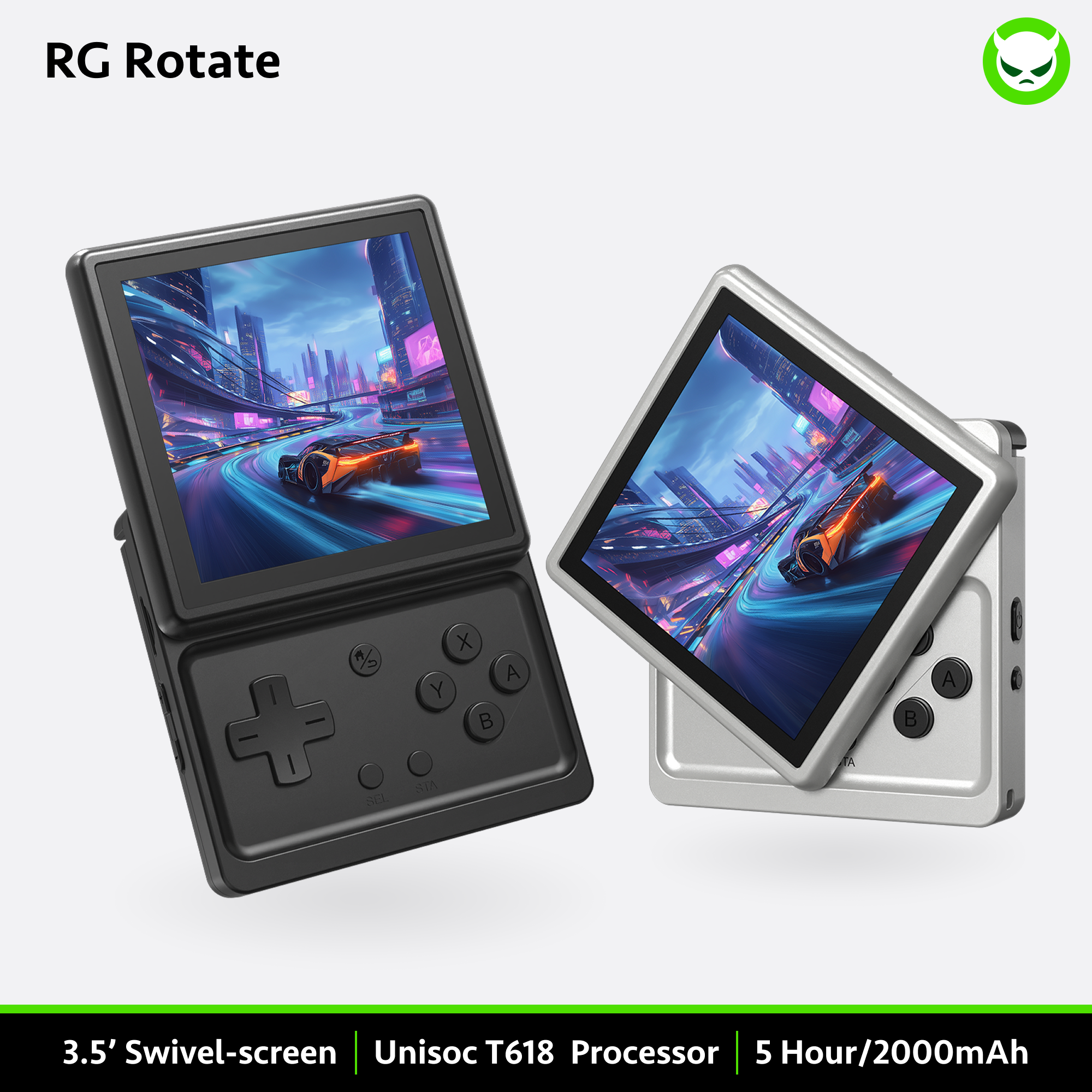 Anbernic RG Rotate【Ready to Play】