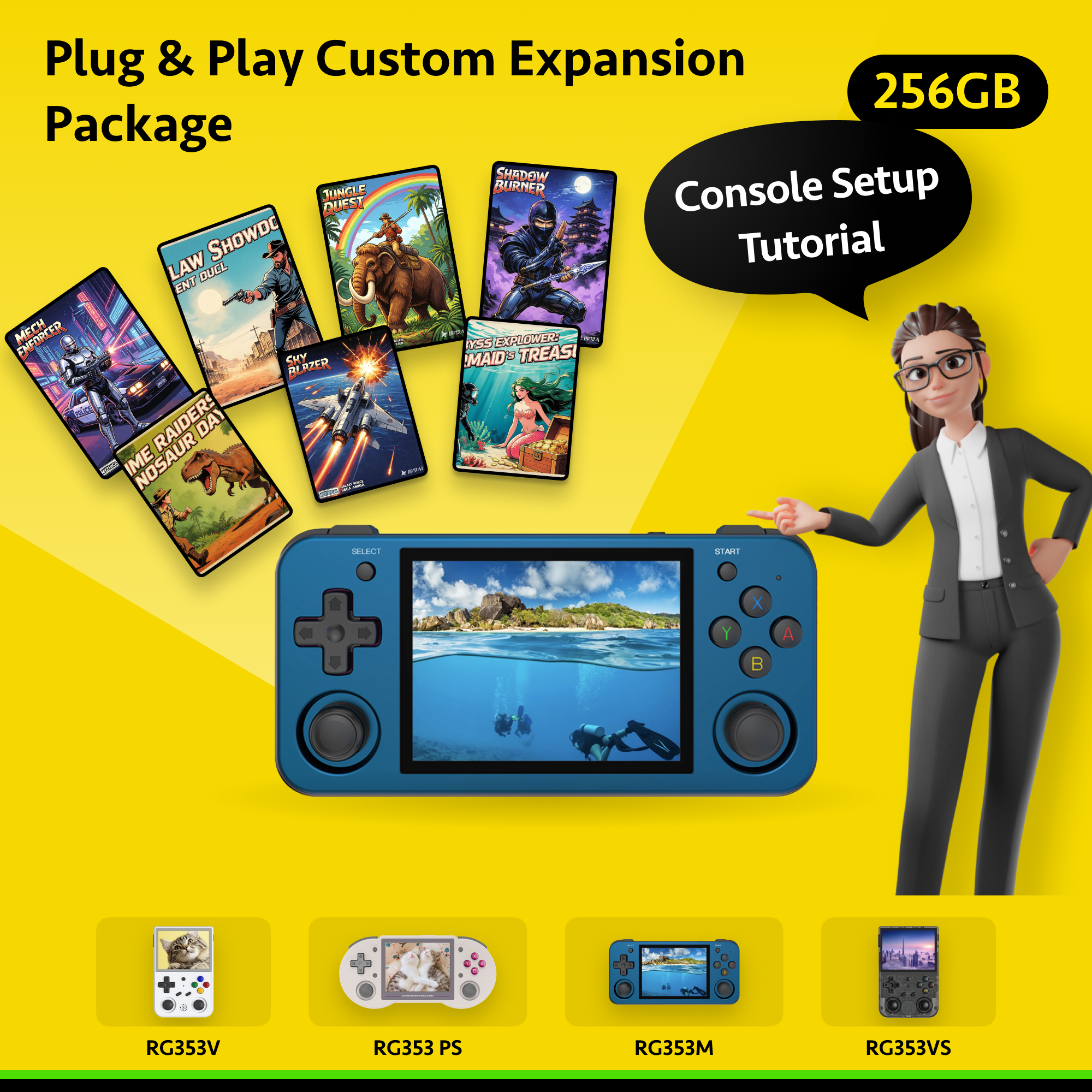 256GB Plug & Play Custom Expansion Package