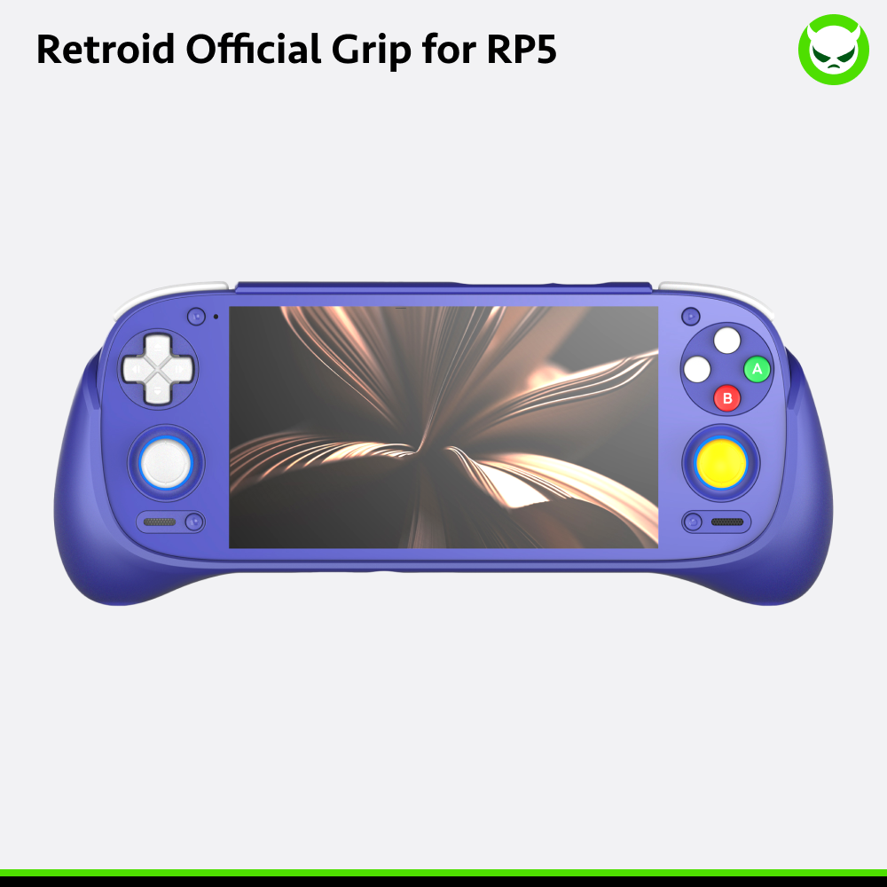 Retroid Pockect 5 Handheld【Pre-configured】Retro Game Console SD865 (34 Emulators / 25K+ Games Pre-installed)