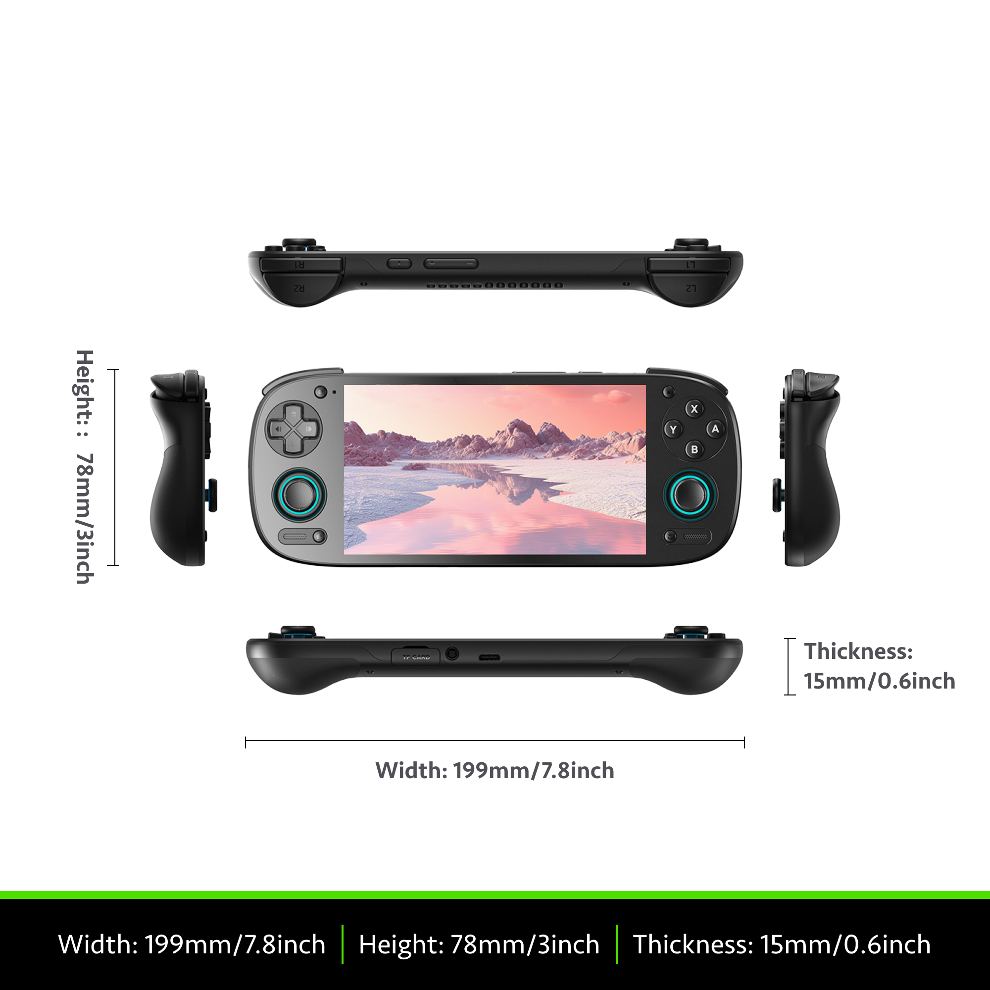 【Préconfiguré】Console portable Retroid Pocket 5