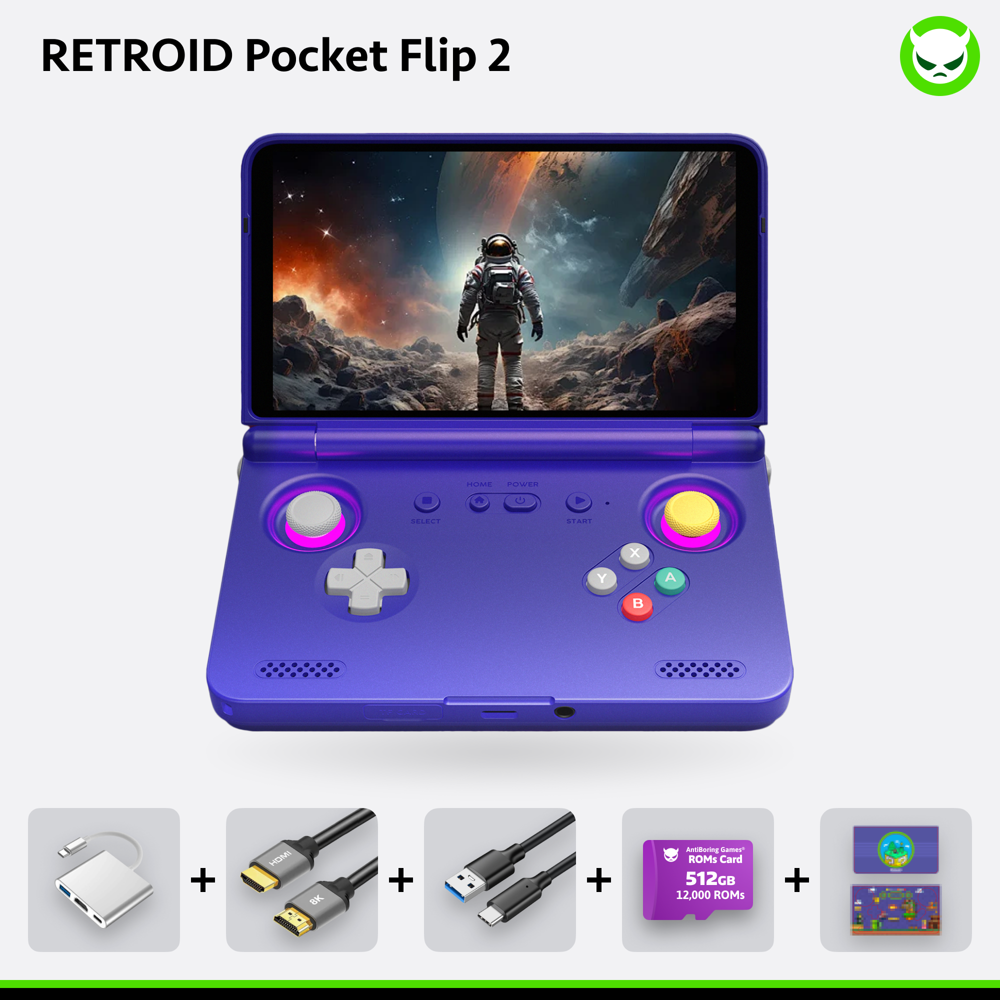 Retroid Pocket Flip 2 | Full Pre-configuredđ©Pre-orderđ©(Pre-order shipping starts in 10th, June)đ©