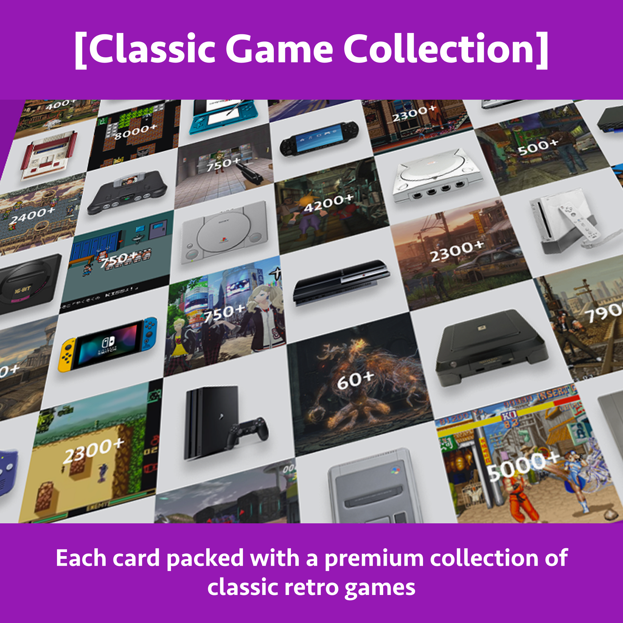 【Superb Games Cards】256GB Exclusively Compatible with: RG556/RG476H/RGCUBE/RG406H/V, //RG505, RG405V/M, RG353Series 34000 Games & 30 Emulators Pre-installed