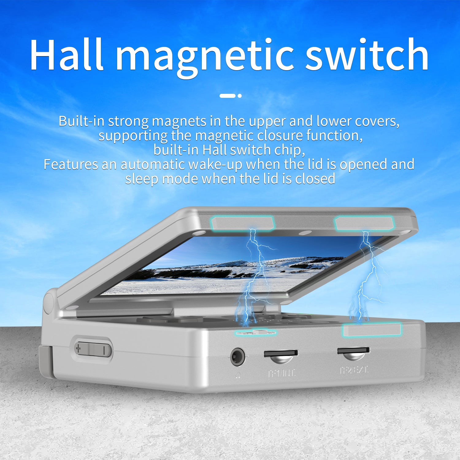 Anbernic RG35XX SP Handheld Game Console 【35 Emulators & Over 18K Games Pre-installed】
