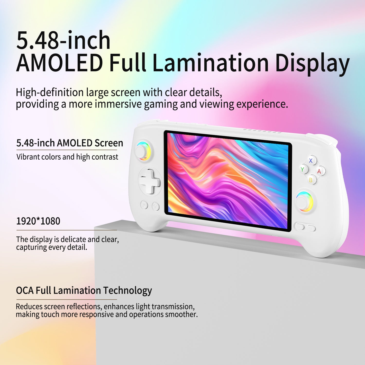 Anbernic RG557 Handheld Game Console 【33 Emulators & Over 40K Games Pre-installed】