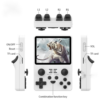 Powkiddy RGB20S Handheld Game Console 【20 Emulators & Over 21K Games Pre-installed】