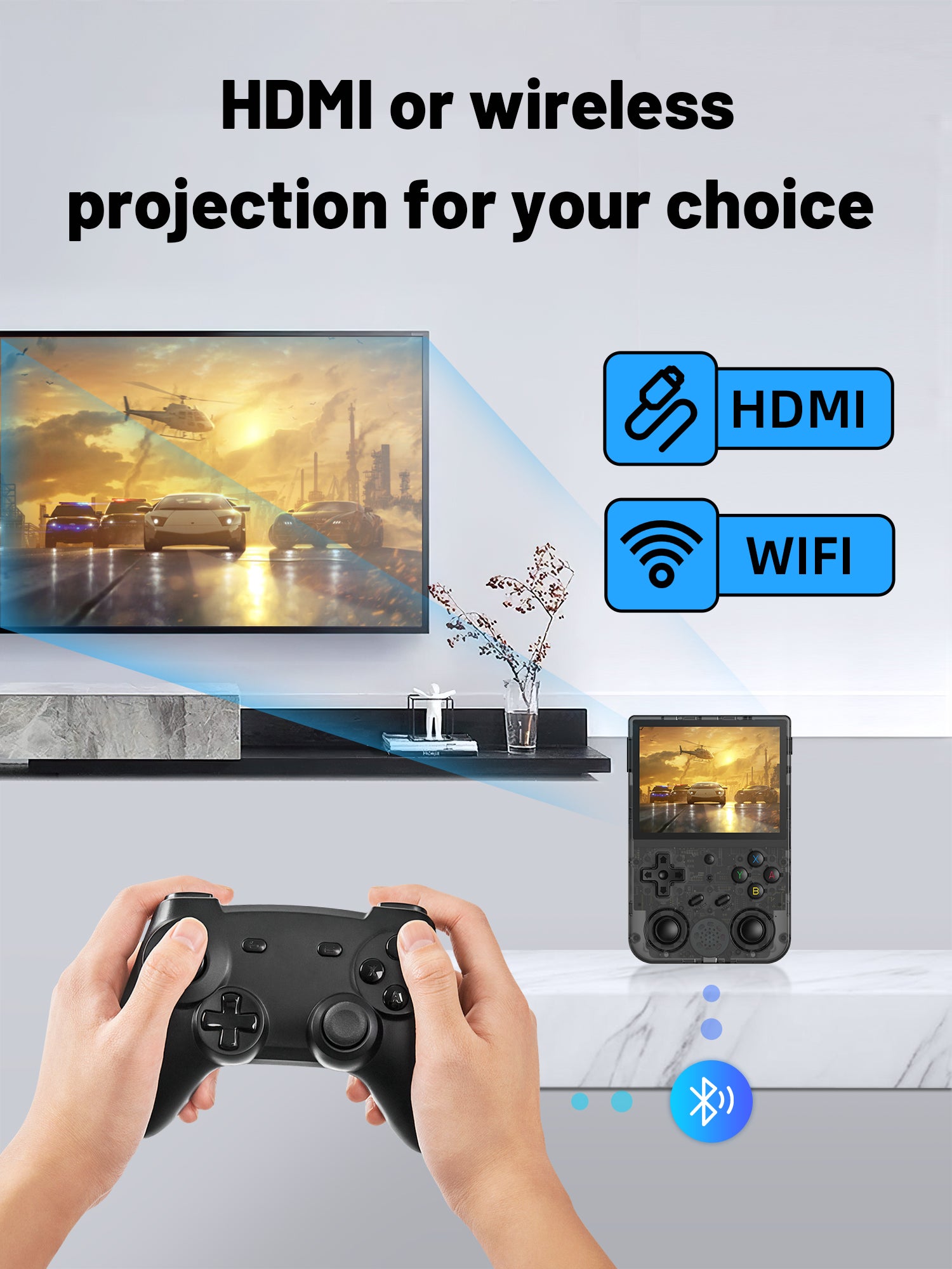 Anbernic RG353VS Handheld Game Console 【28 Emulators & Over 34K Games Pre-installed】