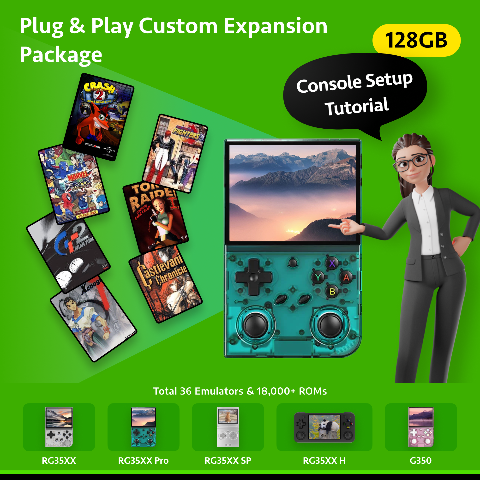 128GB Plug & Play Custom Expansion Package
