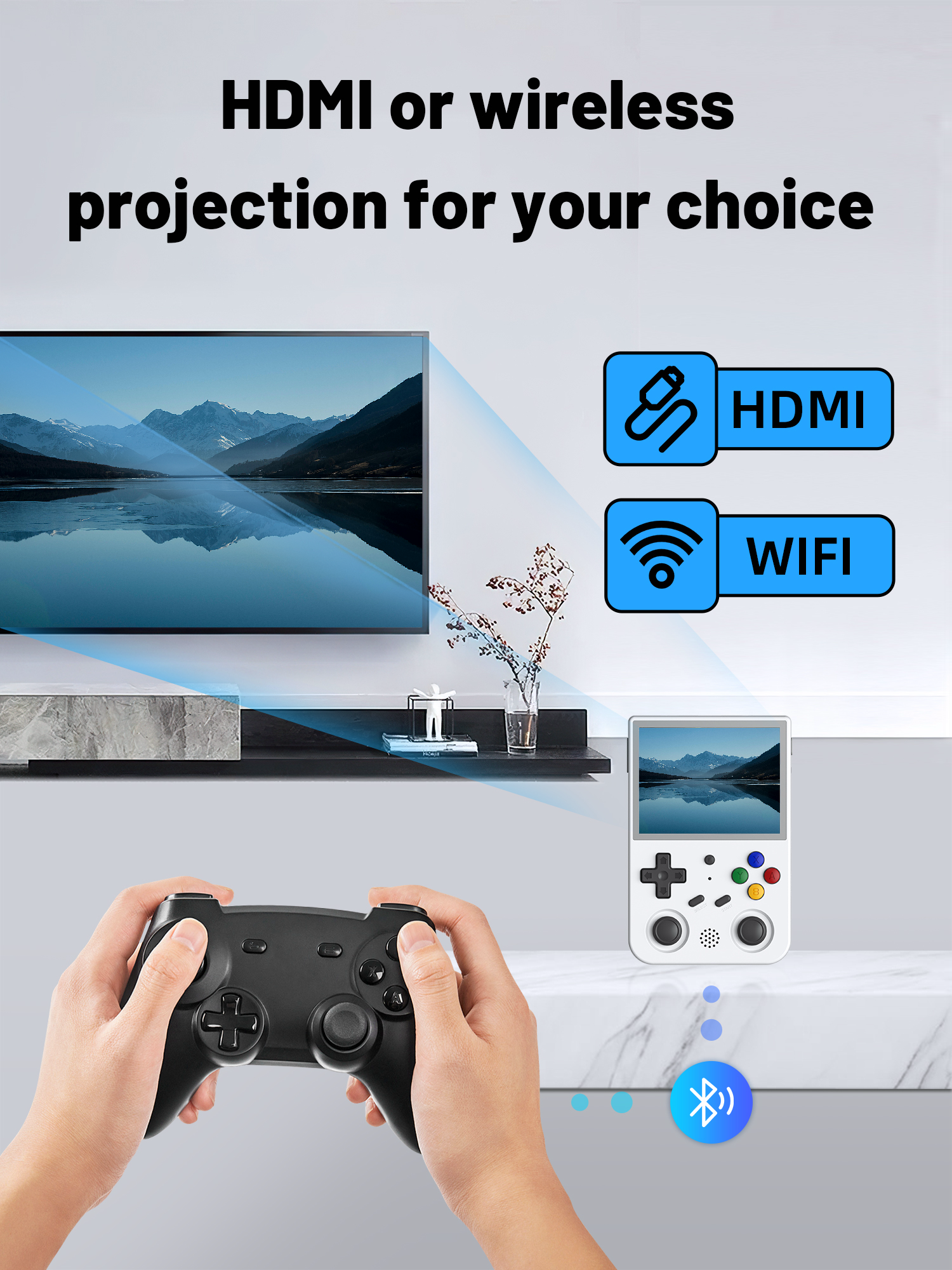 Anbernic RG353V Handheld Game Console 【28 Emulators & Over 34K Games Pre-installed】