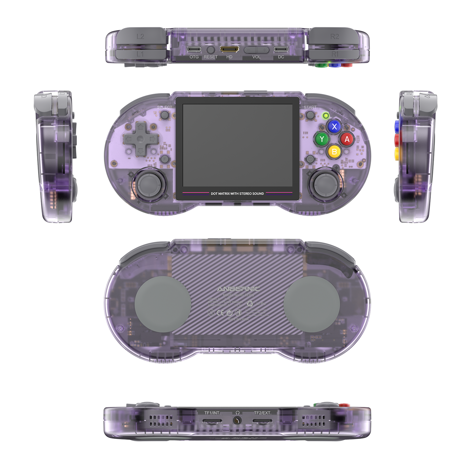 Anbernic RG353PS Handheld Game Console 【28 Emulators & Over 34K Games Pre-installed】