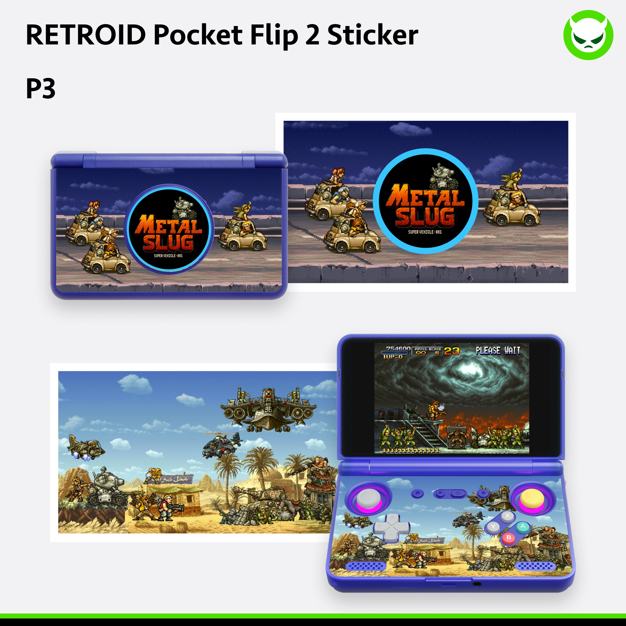 Retroid Pocket Flip 2 Customized Skin