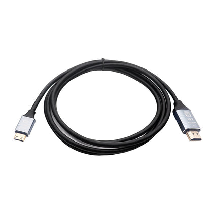 【4K UHD】Mini HDMI to HDMI Cable 6FT/1.6M,Aluminum Shell Copper Core High wings (4K 60Hz) High Speed HDMI to Mini HDMI Male Bi-Directional 2.0 Cord, for HDTV, Tablet, Camera and Camcorder Suitable for Anbernic RG35XX/353V/353VS/353M/353PS
