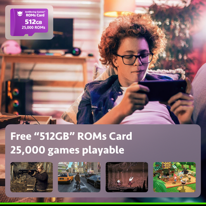 【Pre-configured】Retroid Pockect 5 Handheld (25K+ Games Pre-installed)