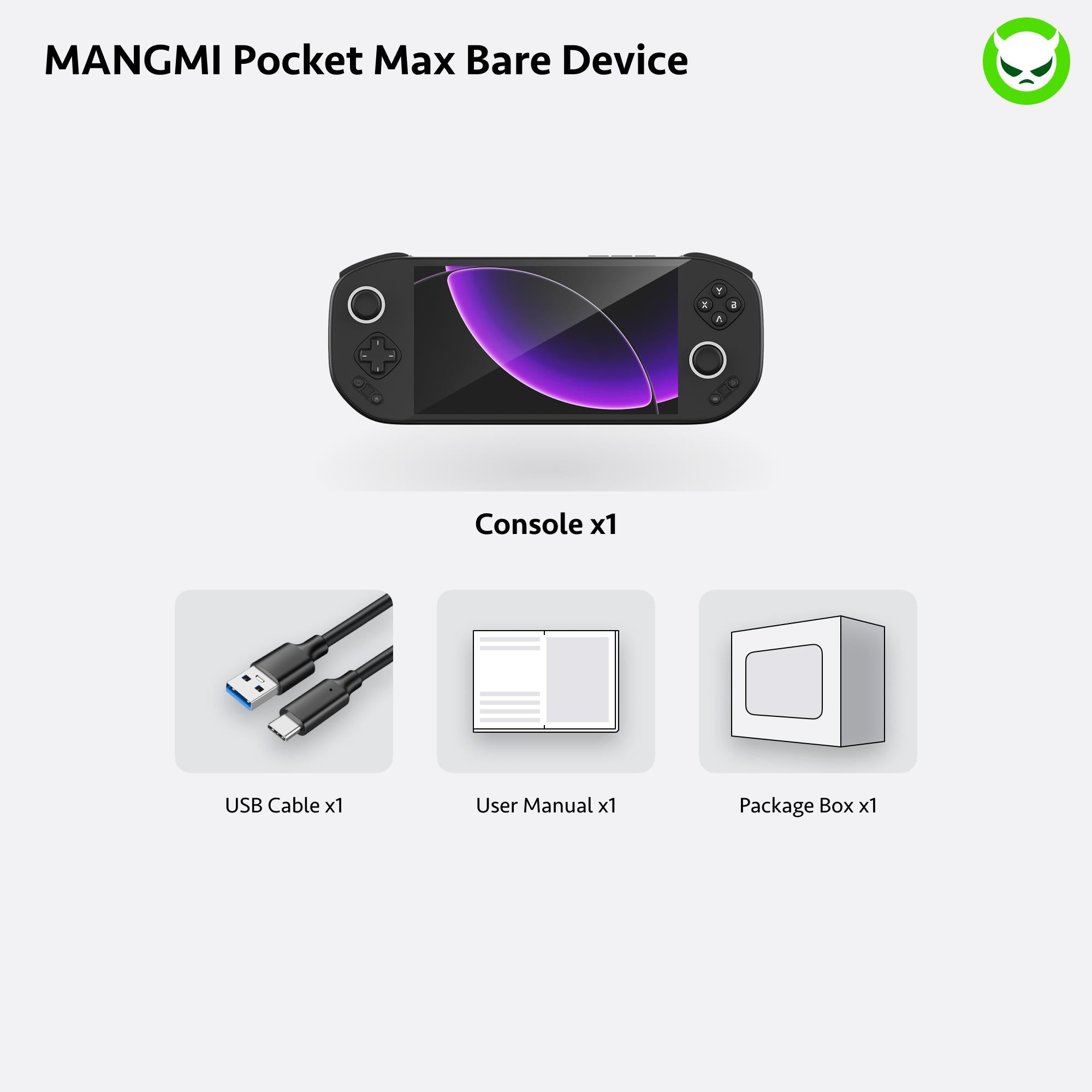 MANGMI Pocket Max| Full Pre-configured🚩