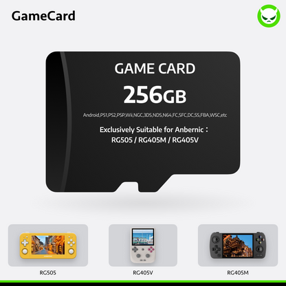 【Superb Games Cards】Suitable for All Anbernic and Powkiddy Console Compatible with ARCADE/V-ARCADE/MAME/PINAL BURN/CPS1/CPS2/CPS3/MSX/PCE/NES/GB/SNES/N64/GBC/GBA/NDS/OPEN BOR/PORTS/SMS/MD/GG/DC/NG/NGP/NGPC/PS1/PSP/PS2/WII&NGC/MAME/FC/SFC/WSC/GENESIS/NAOMI