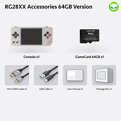 Anbernic RG28XX Handheld Game Console 【35 Emulators & Over 20K Games Pre-installed】