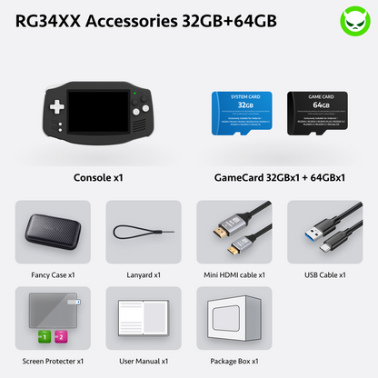 Anbernic RG34XX Handheld Game Console