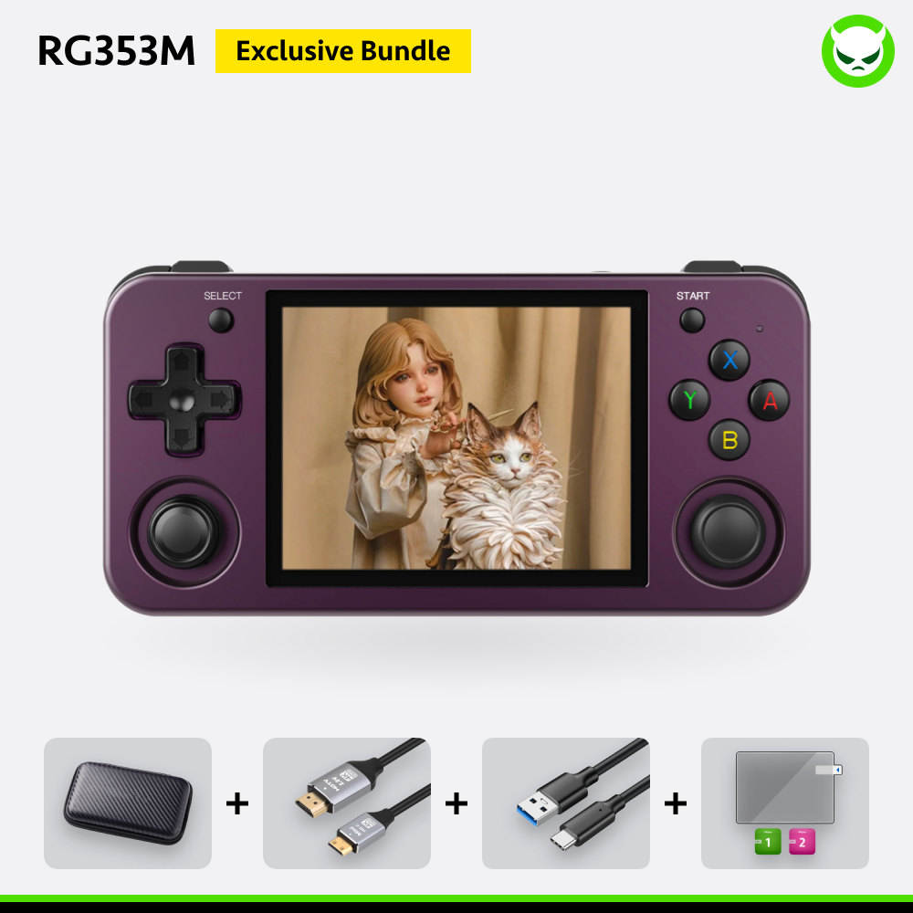 Anbernic RG353M Handheld Game Console 【28 Emulators & Over 34K Games Pre-installed】