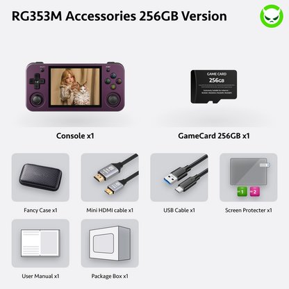 Anbernic RG353M Handheld Game Console 【28 Emulators & Over 34K Games Pre-installed】