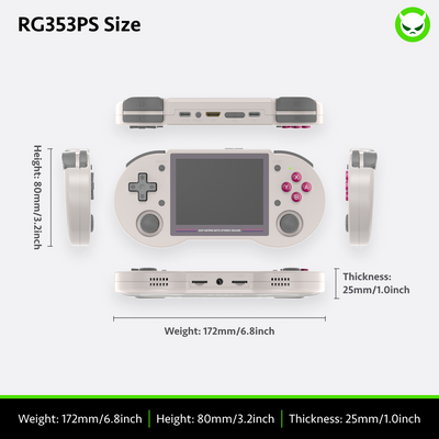 Consola de videojuegos portátil Anbernic RG353PS