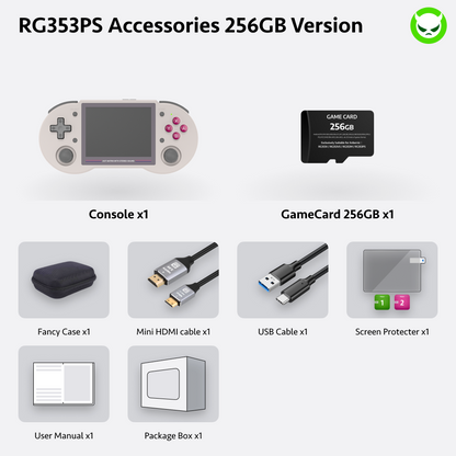 Anbernic RG353PS Handheld Game Console 【28 Emulators & Over 34K Games Pre-installed】