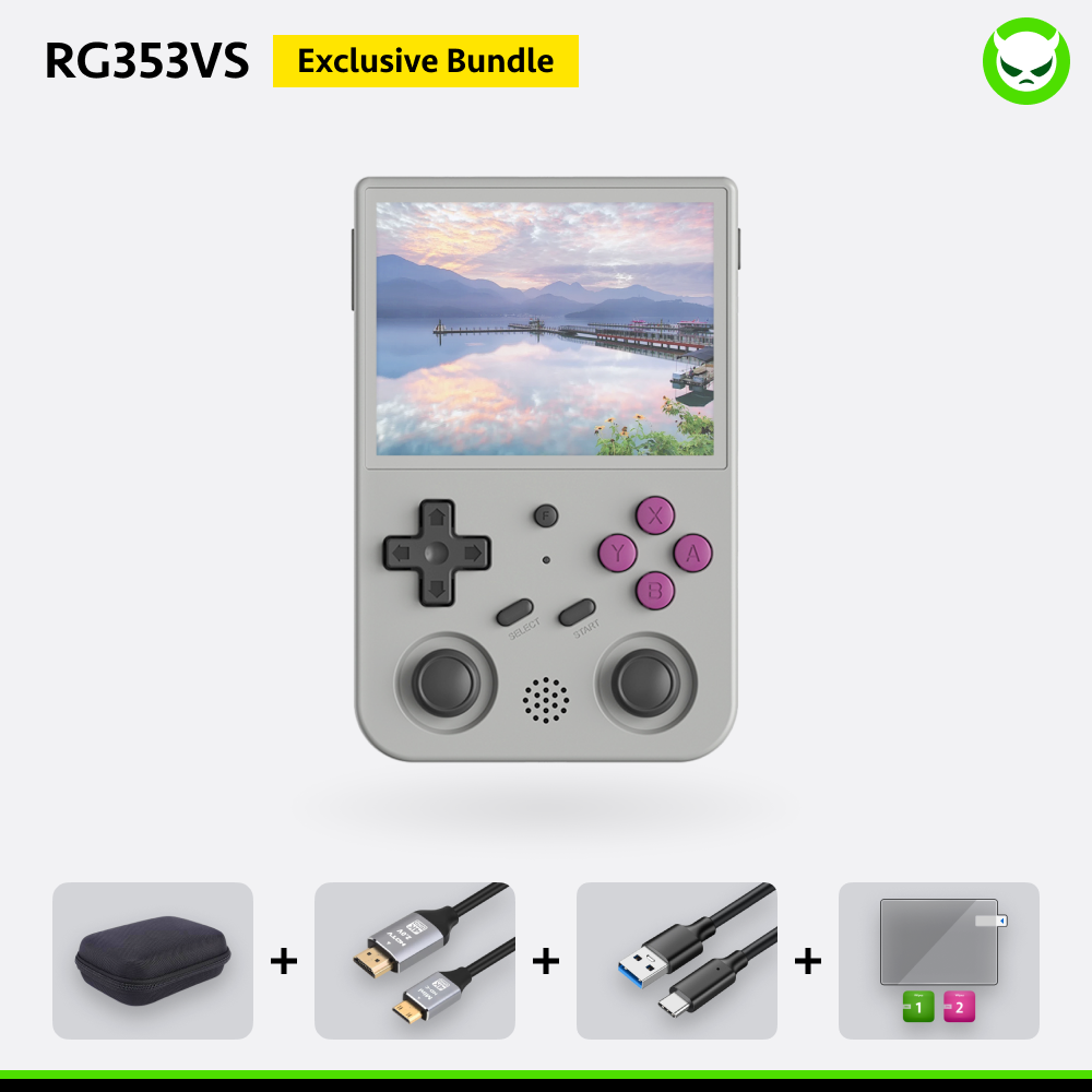 Anbernic RG353VS Handheld Game Console 【28 Emulators & Over 34K Games Pre-installed】