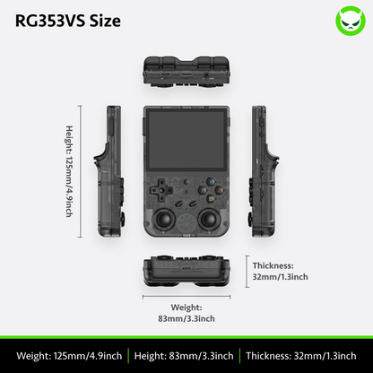 Anbernic RG353VS Handheld Game Console 【28 Emulators & Over 34K Games Pre-installed】
