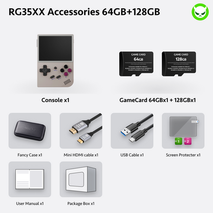 Anbernic RG35XX Handheld Game Console 【19 Emulators & Over 18K Games Pre-installed】
