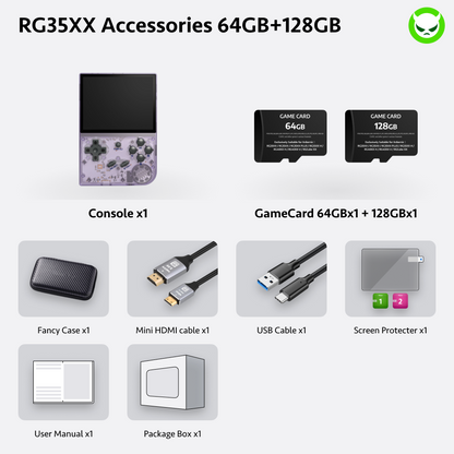 Anbernic RG35XX Handheld Game Console 【19 Emulators & Over 18K Games Pre-installed】