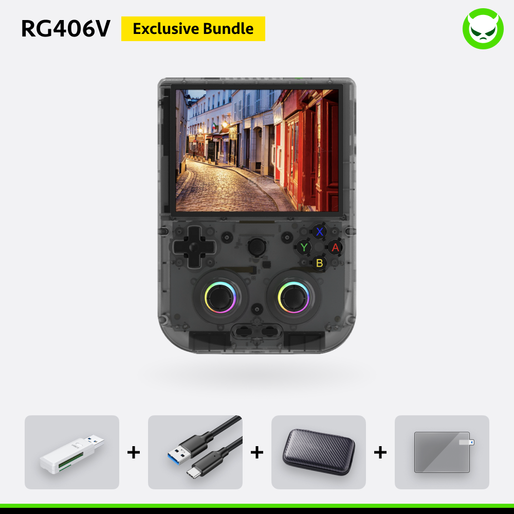 Anbernic RG406V Handheld Game Console 【30 Emulators & Over 42K Games Pre-installed】